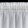 69921 7 biela zaclona na paske s odleskom striebornej lena 350 x 270 cm