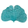 70257 tyrkysove prestieranie na stol ginko 30 x 45 cm sada 6 kusov