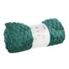 72999 3 zelena hunata deka cindy6 s 3d vzorom 200x220 cm
