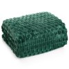72999 4 zelena hunata deka cindy6 s 3d vzorom 200x220 cm