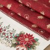 73815 3 vianocny behun na stol iva 45x140 cm