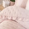 75714 2 ruzovy prehoz na postel s volanom werona 200x220 cm