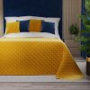 75510 1 safranovo zlty zamatovy prehoz na postel velvi 220x240 cm