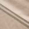 15573 1 kremovy zamatovy behun na stol glen 35x140 cm