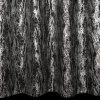 79725 6 cierny zatemnovaci zaves s lesklou potlacou elise na kruzkoch 140x250 cm