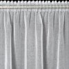 82347 9 biela etaminova zaclona so striebornym trblietavym efektom na paske lucila 140x270 cm