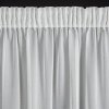 82335 3 biela sifonova zaclona s lesklou mramorovou potlacou na paske hera 140x270 cm