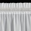 82335 9 biela sifonova zaclona s lesklou mramorovou potlacou na paske hera 140x270 cm