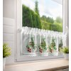 83232 7 biela vitrazova zaclona s potlacou jahod na tuneli ksenia 150x30 cm