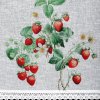 83235 4 biela vitrazova zaclona s potlacou jahod na tuneli ksenia 150x60 cm