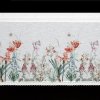 83082 1 biela vitrazova zaclona s potlacou letnych kvetov na tuneli nemezja 150x60 cm