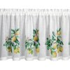83091 2 biela vitrazova zaclona zdobena potlacou citronov na tuneli cloe 150x60 cm