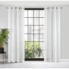 81849 1 biela zaclona s leskom na kruzkoch margo 140x250 cm