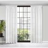 81852 1 biela zaclona s leskom na paske margo 140x270 cm
