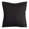 80040 cierna satenova obliecka na vankus dina 40x40 cm