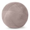 80133 svetloruzovy dekorativny zamatovy vankus v tvare gule gaja4 priemer 24 cm