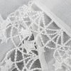 83502 3 biela vianocna vitrazova zaclona s hviezdickami na tuneli xmas 150x30 cm