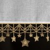 83496 4 biela vianocna vitrazova zaclona so zlatymi hviezdickami na tuneli xmas 150x60 cm