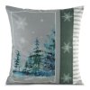 84015 vianocna dekoracna obliecka na vankus forest 45x45 cm