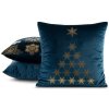 84006 1 vianocna dekoracna obliecka na vankus joy2 b 45x45 cm