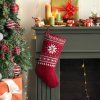 84225 1 vianocna ponozka ozd 50x25 cm