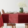84516 bordovy vianocny obrus glamo set 140x300 cm 33x300 cm