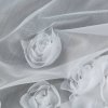 84570 5 biela sietovinova zaclona s aplikaciou ruziciek na kruzkoch diana 140x250 cm