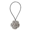 84726 1 magneticka spona na zavesy m124 strieborna kvet 2ks bal