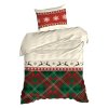 84864 2 vianocne bavlnene postelne obliecky austin 140x200 cm 1x70x80 cm