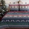 84753 vianocne bavlnene postelne obliecky skandy 140x200 cm 1x70x80 cm