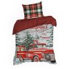 84810 2 vianocne bavlnene postelne obliecky xmas 140x200 cm 1x70x80 cm