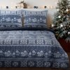 84798 vianocne flanelove postelne obliecky fjord 140x200 cm 1x70x80 cm