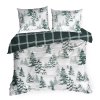 84816 1 vianocne satenove postelne obliecky winter 140x200 cm 1x70x80 cm