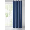 15267 5 modry zatemnovaci zaves na kruzkoch blackout 135x250 cm