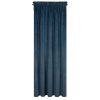 17487 6 modry zaves ria so zamatovou strukturou 140x270 cm