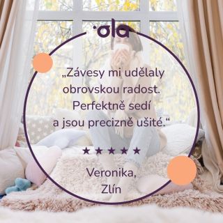 „Mnohem krásnější, než jsem čekala.“ ✨ Tohle jsou chvíle, které nás ženou dopředu. Závěsy šité na míru – srdcem pro váš...