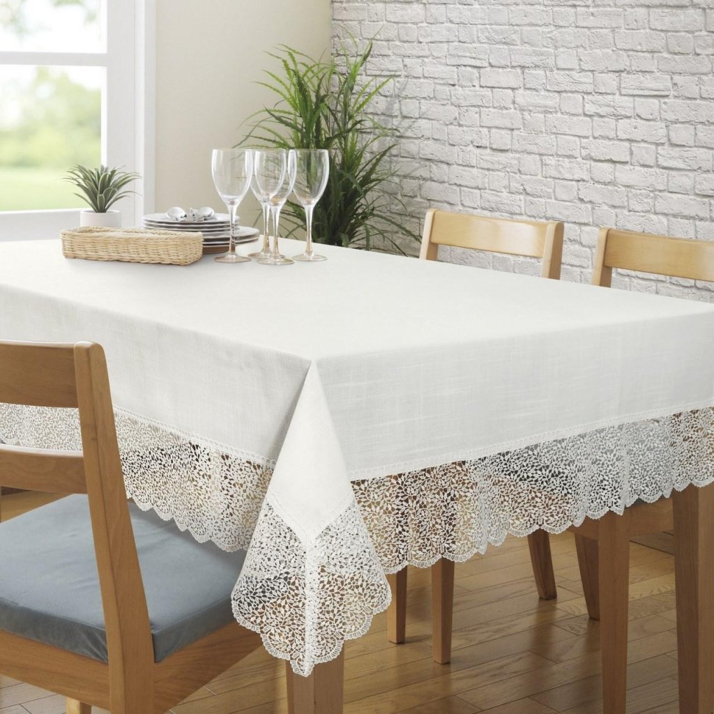 10272 obrus bella s ozdobnym lemom 140 x 220 cm