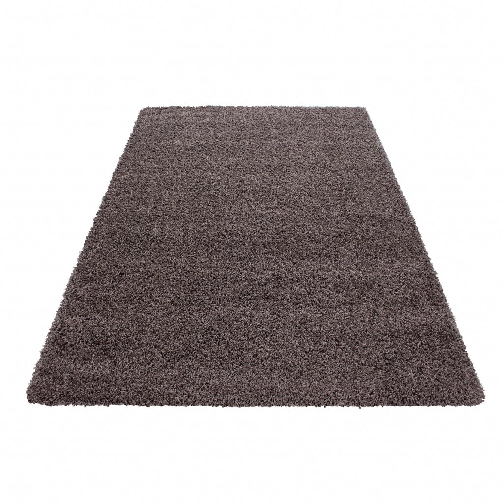 Kusový koberec Dream Shaggy 4000 taupe Rozmery kobercov: 60x110