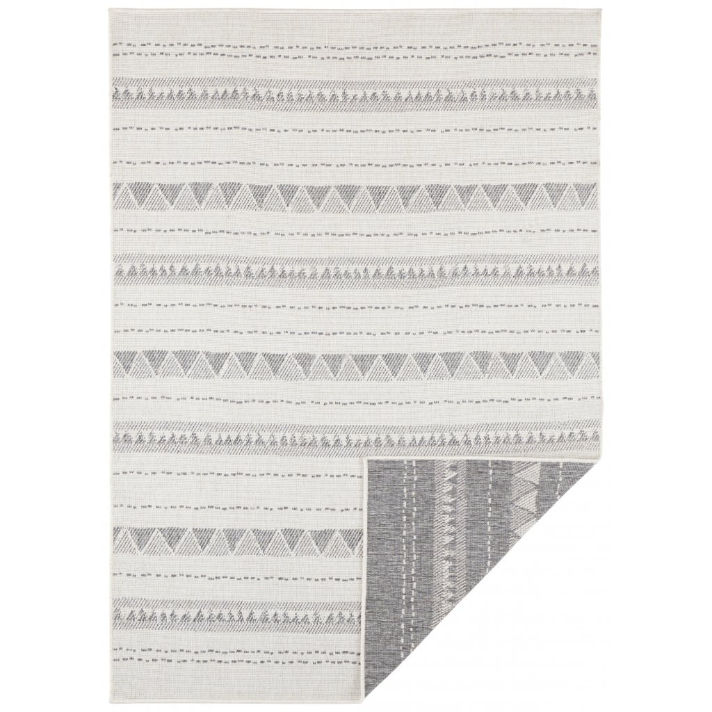 Kusový koberec Twin Supreme 103753 Grey / Cream Rozmery koberca: 160x230