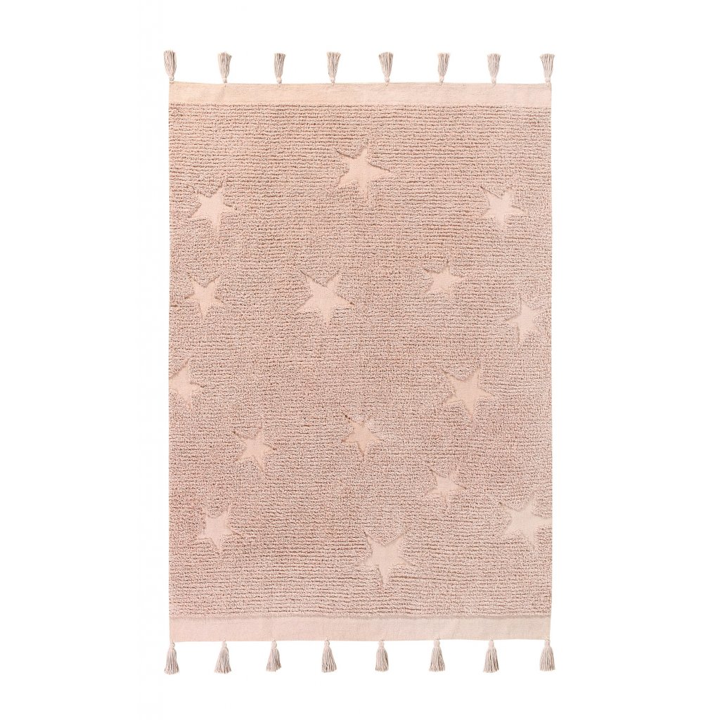 Ručne tkaný kusový koberec Hippy Stars Vintage Nude Rozmery koberca: 120x175