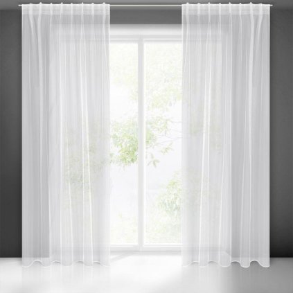 37365 biela zaclona na flex paske tonia 140x270 cm