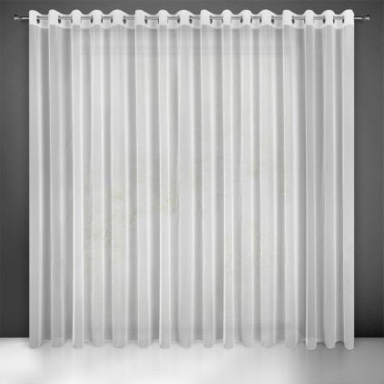 Biela záclona ESEL 350X250 cm