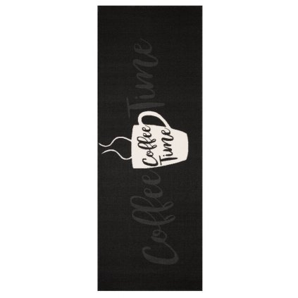 Behúň Coffee Time 67x180 Vibe 103490 black