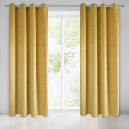 5049 horcicovy zamatovy zaves pierre 140x250 cm