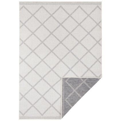 50691 kusovy koberec twin supreme 103760 grey cream