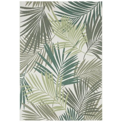 51213 kusovy koberec beach 103843 green cream