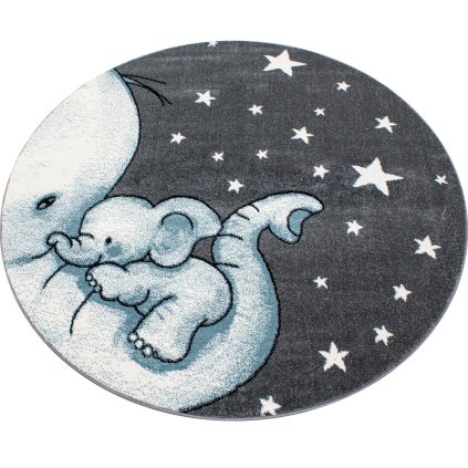 51438 kusovy koberec kids 560 blue kruh