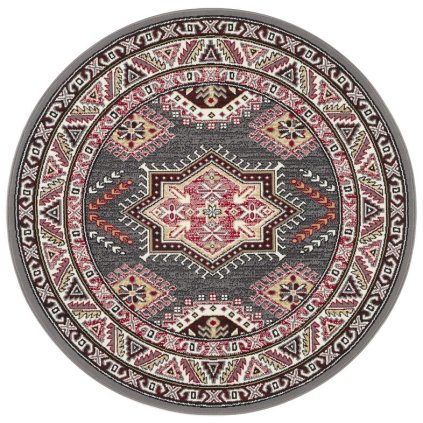 Kruhový koberec Mirkan 104099 Grey
