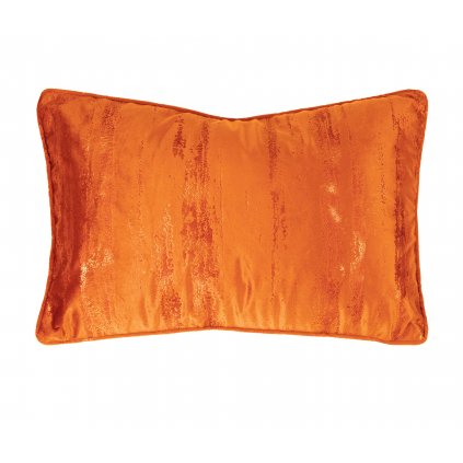 Oranžová obliečka na vankúš ANDREAN 30x50 cm