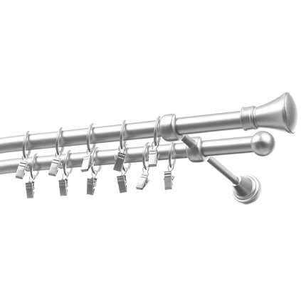 19 mm standard II srebro malowane monako